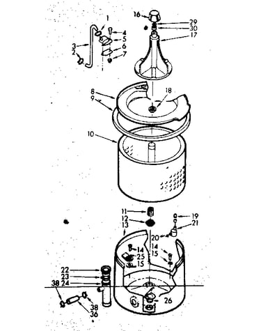 Tub and basket assembly