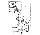 Kenmore 1106805401 filter assembly diagram
