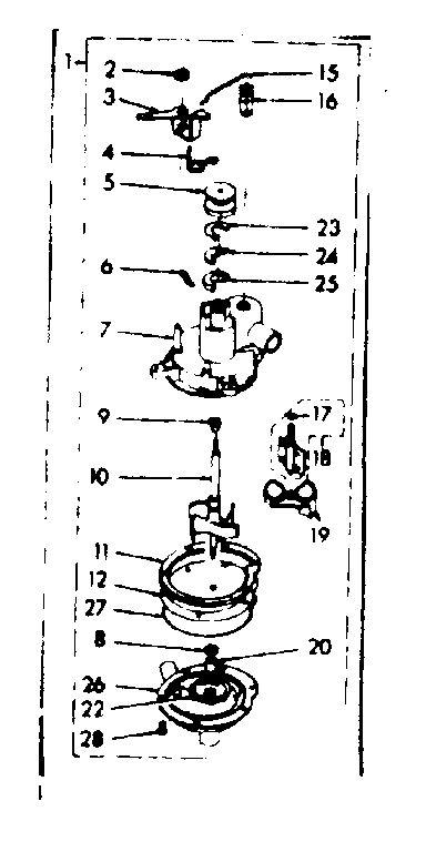 Two way valve assembly