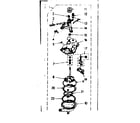 Kenmore 1106804460 pump assembly diagram