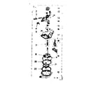 Kenmore 1106805470 pump assembly diagram