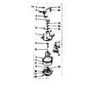 Kenmore 1106805501 pump assembly diagram