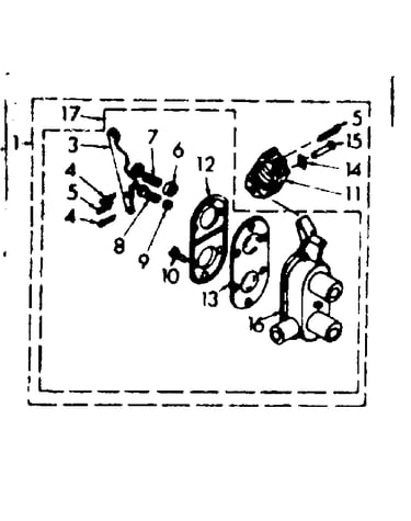 Two way valve assembly