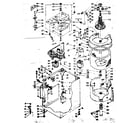 Kenmore 1106805750 machine sub-assembly diagram