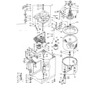 Kenmore 1106805701 machine sub-assembly diagram