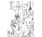 Kenmore 1106804760 machine sub-assembly diagram
