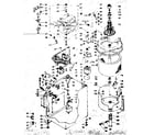 Kenmore 1106805761 machine sub-assembly diagram