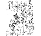 Kenmore 1106805810 machine sub-assembly diagram