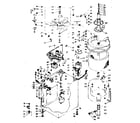 Kenmore 1106804870 machine sub-assembly diagram