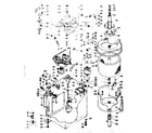 Kenmore 1106805903 machine sub-assembly diagram