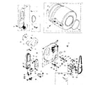 Kenmore 1106807613 bulkhead assembly diagram
