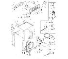 Kenmore 1106807613 machine sub-assembly diagram