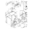Kenmore 1106807614 machine sub-assembly diagram