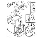 Kenmore 1106807615 machine sub-assembly diagram