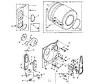 Kenmore 1106807703 bulkhead assembly diagram