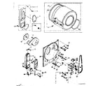Kenmore 1106807704 bulkhead assembly diagram