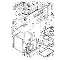 Kenmore 1106807811 machine sub-assembly diagram
