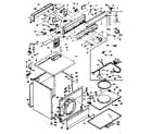 Kenmore 1106807813 machine sub-assembly diagram