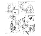 Kenmore 1106807813 bulkhead assembly diagram