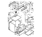 Kenmore 1106807814 machine sub-assembly diagram