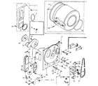 Kenmore 1106807822 bulkhead assembly diagram