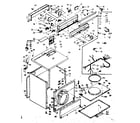 Kenmore 1106807840 machine sub-assembly diagram