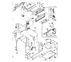 Kenmore 1106807850 machine sub-assembly diagram