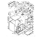 Kenmore 1106807910 machine sub-assembly diagram