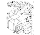 Kenmore 1106807913 machine sub-assembly diagram