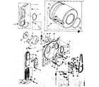 Kenmore 1106808700 bulkhead assembly diagram