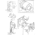 Kenmore 1106808701 bulkhead assembly diagram