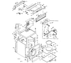 Kenmore 1106808800 machine sub-assembly diagram