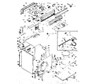 Kenmore 1106808811 machine sub-assembly diagram