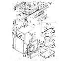 Kenmore 1106808840 machine sub-assembly diagram