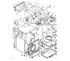 Kenmore 1106808912 machine sub-assembly diagram