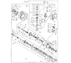 Kenmore 1106809500 speed changer assembly diagram