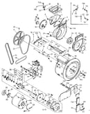 Blower cylinder pump & motor