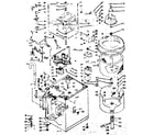 Kenmore 1106814210 machine sub-assembly diagram