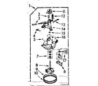Kenmore 1106814232 pump assembly diagram