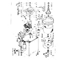 Kenmore 1106815670 machine sub-assembly diagram