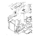 Kenmore 1106817600 machine sub-assembly diagram
