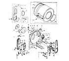 Kenmore 1106817600 bulkhead assembly diagram