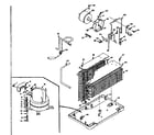 Kenmore 1065880103 refrigerant and unit parts diagram
