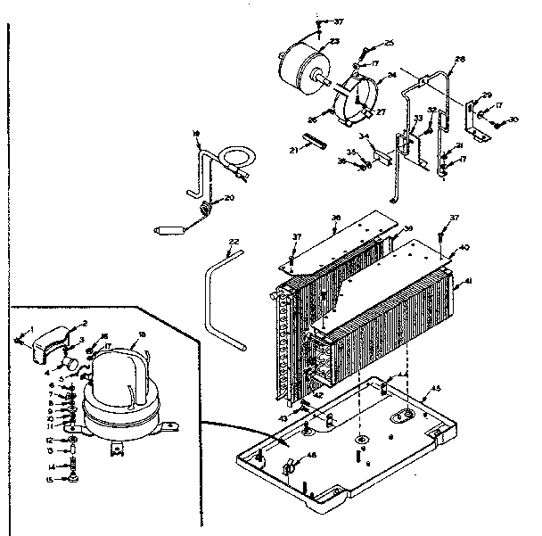 Refrigerant and unit parts