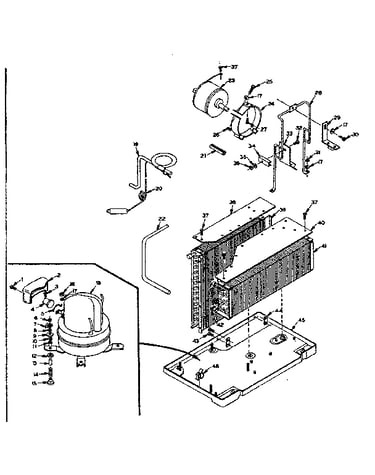 Refrigerant and unit parts
