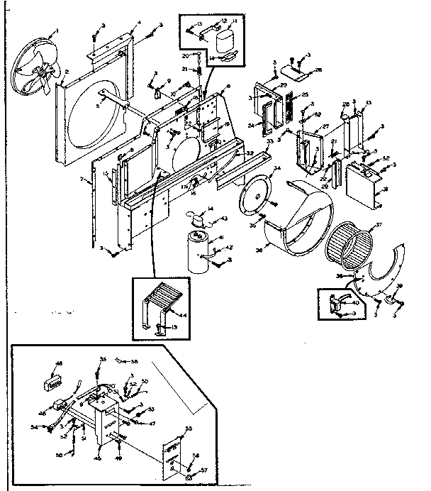 Air flow parts