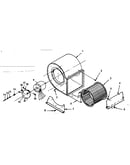 P.s.c. blower assembly