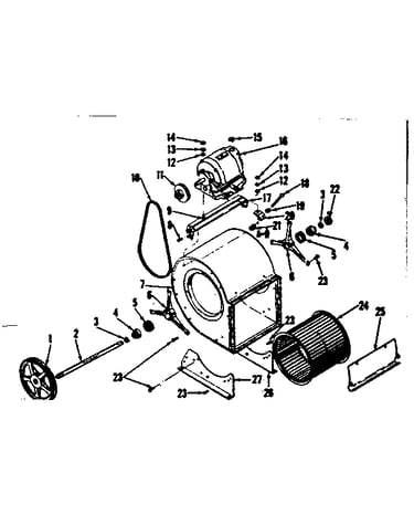 Lau blower assembly
