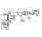 LXI 52842000400 cabinet parts diagram