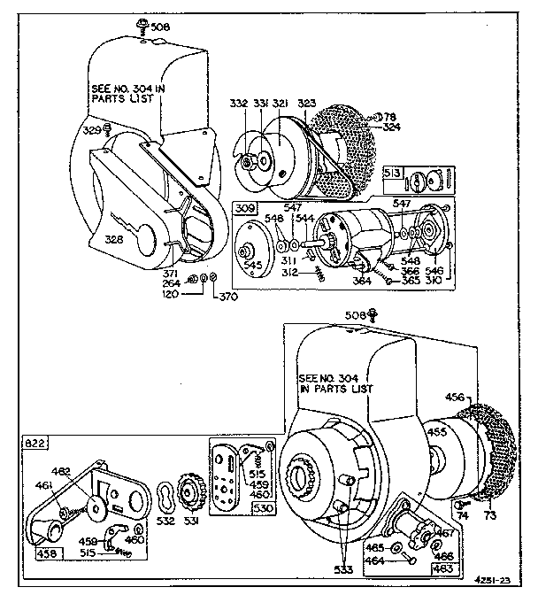 Wind-up starter assembly